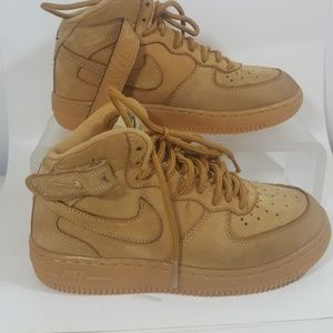 tan air force 1 kids